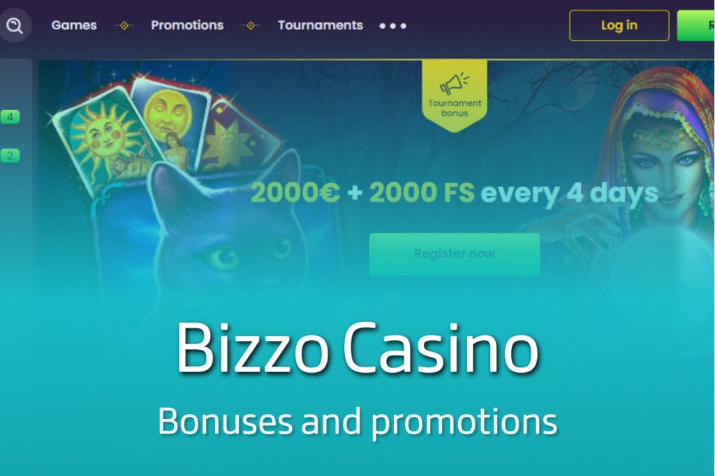 Bizzo casino Bonuses and promotions