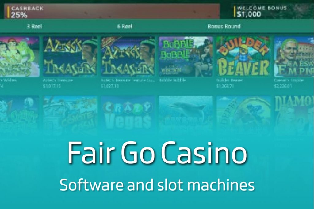 Fair Go Software and slot machines