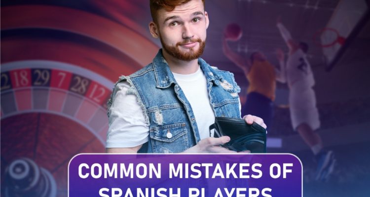 A visual representation of frequent errors by Spanish players, focusing on tactical and technical missteps in gameplay.